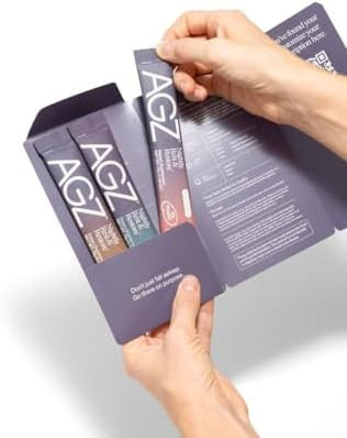 Ag1 Agz Sleep Drink Sampler (Athletic Greens) Melatonin Nighttime Blend With Magnesium Ashwagandha Saffron & Valerian “ Herbal & Adaptogen Sleep Supplement “ 3Serving Flavor Pack