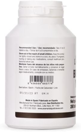 Ana Marã­A Lajusticia Ana Maria Lajusticia Brewer'S Yeast Source Of Vitamins Heart Health And Healthy Digestion 70 Days Treatment Pack . Sugar & Vegan Friendly.