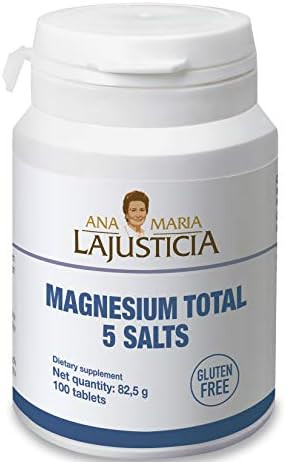 Ana Marã­A Lajusticia Magnesium 5In1 Complex By Ana Maria Lajusticia “ High Absorption “ 100 Vegan Tablets “ Kosher & Halal