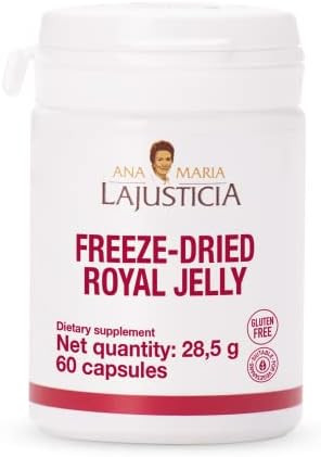 Ana Maria Lajusticia Zedried Royal Jelly 60 Day Treatment Pack Rich In Vitamin B Iron Phosphorus And Calcium Dairy And Gluten . Vegetarian Friendly