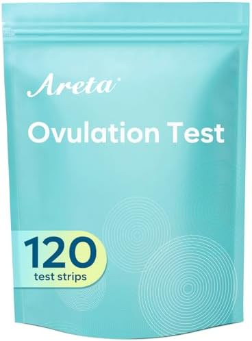 Areta Ovulation Test Strips Kit: 30 Tests Accurate & Reliable For Women Fast & Convenient Fertility Tracking High Accuracy Ovulation Test Kit