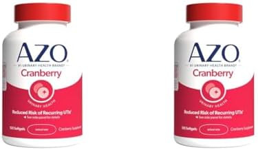 Azo Cranberry Supplement Made With Concentrated Whole Fruit Cranberry Powder To Help Cleanse And Protect The Urinary Tract Sugar Cranberry Pills Nongmo 100 Softgels