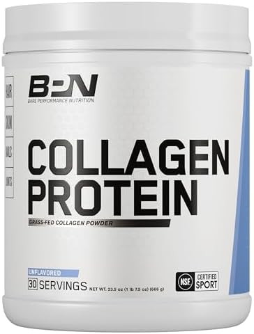 Bare Performance Nutrition Bpn Collagen Protein Grassfed Bovine Collagen Peptides Unflavored