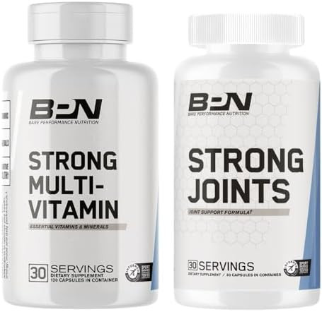Bare Performance Nutrition Bpn Strong Multivitamin & Strong Joints Bundle