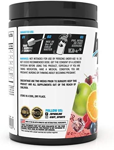 Bpi Sports Best Aminos Bcaa Powder Post Workout & Glutamine Recovery Drink With Branched Chain Amino Acids For Hydration & Recovery For Men & Women Fruit Punch 25 Servings (Pack Of 2)