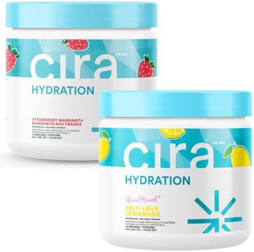 Cira Hydration Bundle: Strawberry Margarita & Alicia Mccarvell'S Selflove Lemonade