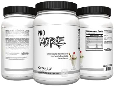 Controlled Labs Promore Protein Powder (27 Servings) 24G Protein Per Scoop 94% Sugar Premium Smoothdrink Formula (Chocolate Ice Cream Sundae) (27 Servings Chocolate Ice Cream Sundae)