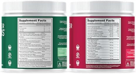 Designer Wellness Greens And Designer Reds Superfood Powders 30 Servings