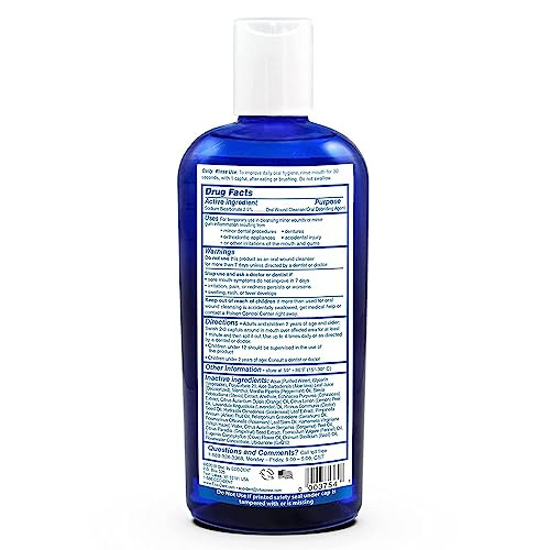 Ecodent Eco Dent Daily Rinse Ultimate Essential Mouth Care Sparkling Clean Mint 8 Fl Oz (237 Ml)