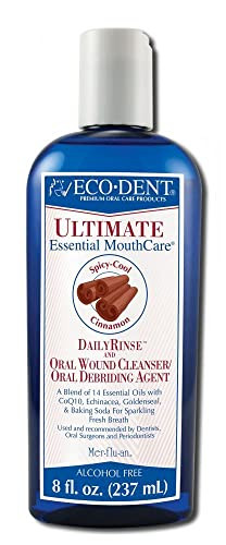 Ecodent Ultimate Essential Mouthcare Rinse Spicycool Cinnamon 8 Oz (Multipack) 4