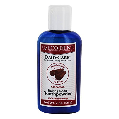 Ecodent Toothpowder Cinnamon 2 Oz (Multipack) 12