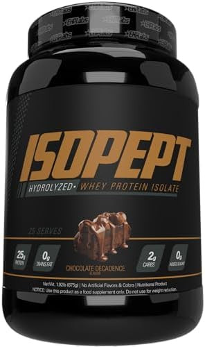 Ehp Labs Isopept Hydrolyzed Whey Protein Powder By Ehplabs 100% Whey Protein Isolate & Hydrolysate 27G Of Protein Nongmo Gluten Fast Absorbing Easy Digesting 27 Serves (Strawberry Milkshake)