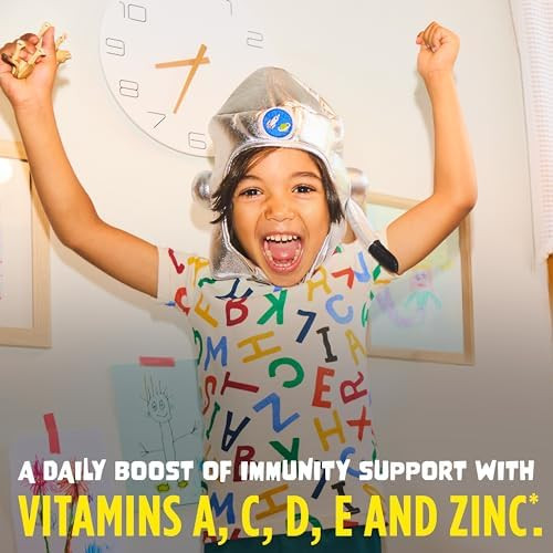 Flintstones Vitamins Gummies Kids Vitamins With Immunity Support Kids And Toddler Multivitamin With Vitamin C Vitamin D B12 Zinc & More Orange 150Ct