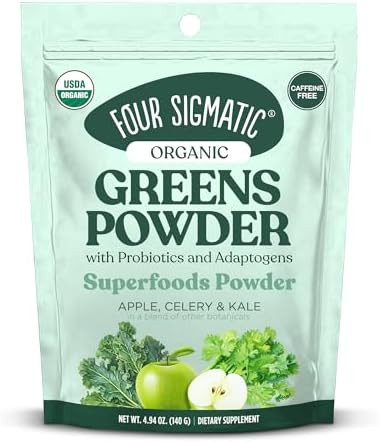 Four Sigmatic Perform Super Powder With Super Fruits And Antioxidants Red Raspberry Can