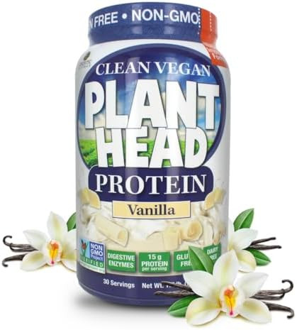 Genceutic Naturals Genceutic Natural'S Plant Head Real Meal Dietary Supplement Supports A Healthy Lifestyle Vegan Gluten & Lactose Vanilla 1.7Bs