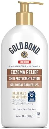 Gold Bond Medicated Extra Strength Body Lotion 14 Oz. Moisturizes Relieves & Soothes Skin Moisturizer