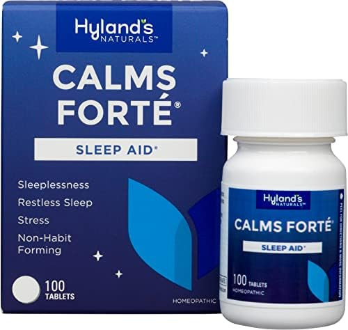 Hyland'S Calms Forte Tablets Natural Relief Of Nervous Tension And Occasional Sleeplessness 100 Count