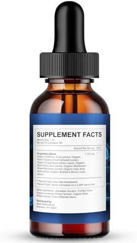Ideal Performance Nu Nerve Drops Nerve Health Support Nunerve Liquid Drops All Natural Potent Supplement Maximum Strength Nutritional Formula For Healthy Nerve Growth Official Nunerve Liquid Drop Reviews (1 Pack)