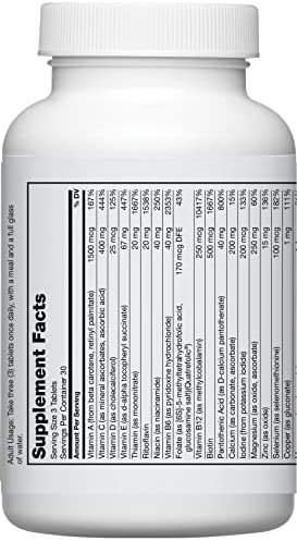 Instaflex Multivitamin Joint Support Supplement Supports Mobility And Bone Health 90 Tablets