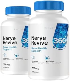 Kivus Nerve Revive 360 Nerverevive 360 Capsules (2 Pack 120 Capsules)