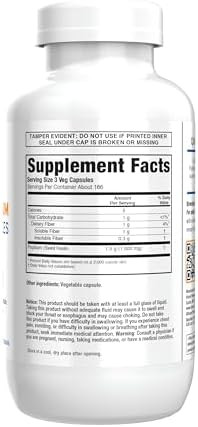 Konsyl Psyllium Fiber Capsules Allnatural Psyllium Husk Powder Supports Digestive Health And Weight Management Goals+ 500 Count (Pack Of 1)