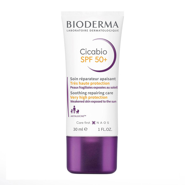 Bioderma Cicabio SPF50+ Soothing Repairing Cream 30ml