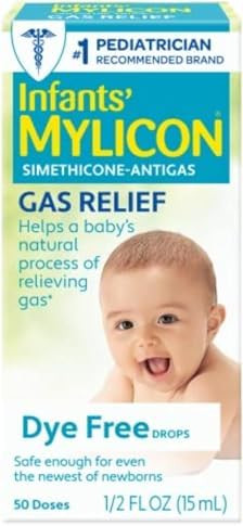 Mylicon Infants' Gas Relief Dye Drops .5 Oz Pack Of 3