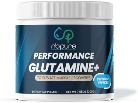 Nbpure Performance Glutamine+: Pepform„¢ Glutamine Peptides “ Nongmo Muscle Recovery & Gut Health “ Leaky Gut Immune Support