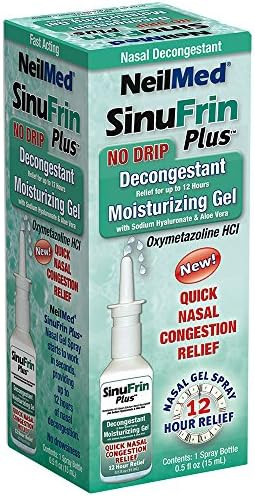 Neilmed Sinufrin Plus Decongestant Moisturizing Gel .5 Fluid Ounce(Packaging May Vary)