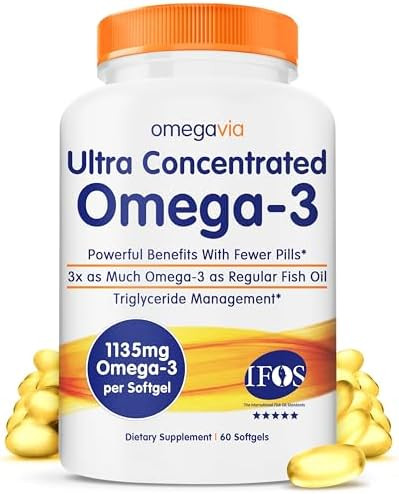 Omegavia Vegan Omega 3 Supplement Algae Omega 3 Fish Oil Alternative 300Mg Vegan Dha Fatty Acids Plant Based Planet And Ocean Friendly Iaos 5 Star Tested 60 Softgels