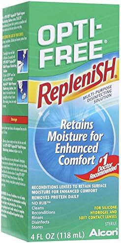 Opti Replenish Multipurpose Disinfecting Solution 4 Fl Oz (118 Ml)
