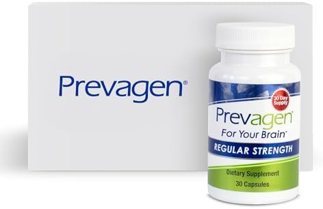 Prevagen Regular Strength 30 Capsules (1 Month Supply) Formulated For Your Brain 10Mg Of Apoaequorin Plus Vitamin D3