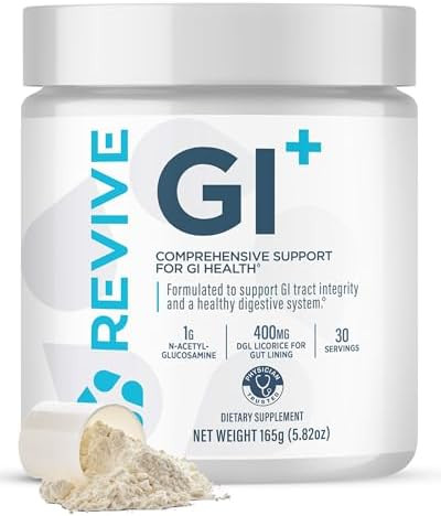 Revive Md Digestive Health Supplement Gi Plus (30 Servings) Supports Gut Health For Women & Men Promotes Regularity & Bowel Function Gut Health Supplements Powder For Gut Lining Gluten