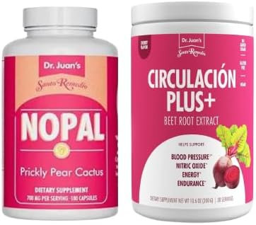 Santo Remedio Nopal Circulacion Plus Bundle