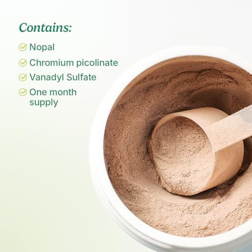 Santo Remedio Super Nopal Powder Lime Flavor Exclusive Formula With Nopal And Vanadyl Sulfate. 90 Grams (30 Servings)