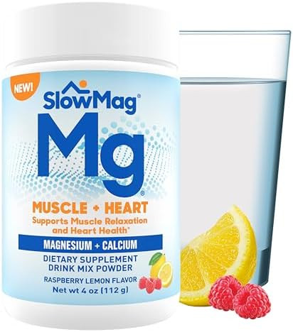 Slowmag Magnesium Citrate Gummies Supports Muscle Health Recovery & Relaxation Natural Berry Flavored 60 Count
