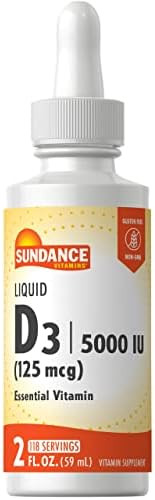 Sundance Vitamin D3 2000 Iu 60 Quick Release Softgels High Potency Nongmo And Gluten Supplement