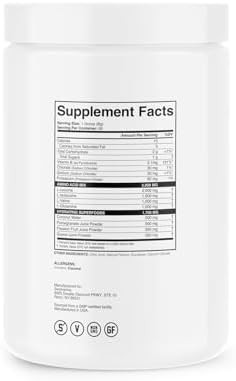 Swolverine Bcaa 2:1:1 Electrolyte Recovery Drink “ Essential Amino Acids Bcaas With Lglutamine Supports Muscle Growth & Recovery (60 Servings Pomegranate Acai Flavor)
