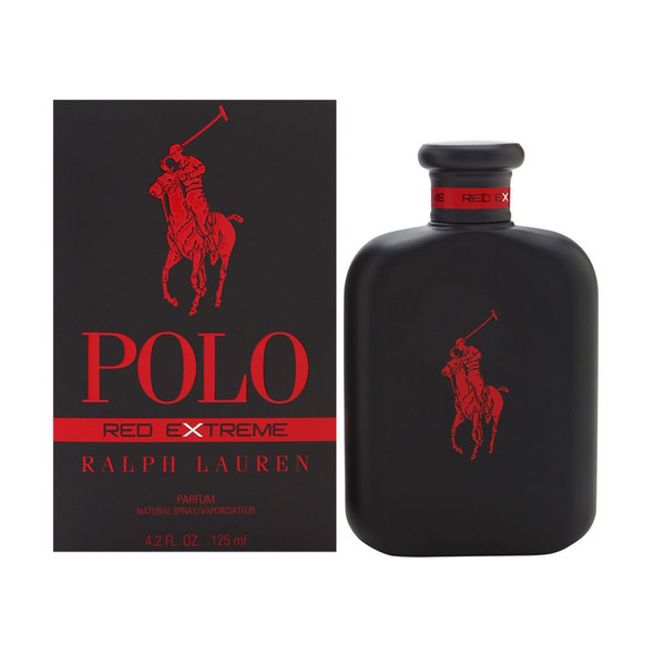Ralph Lauren Polo Red Extreme Eau de Parfum Spray for Men, 4.2 Fluid Ounce