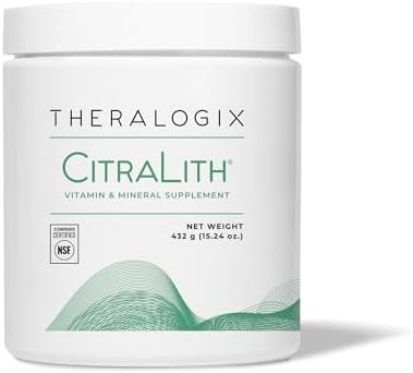 Theralogix Theralith Xr Vitamin & Mineral Supplement Supports Healthy Urine Chemistry & Calcium Oxalate Levels With Magnesium Vitamin B6 & Potassium Nsf 360 Tablets