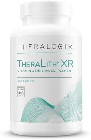 Theralogix Citralith Vitamin & Mineral Supplement 90Day Supply Kidney Health Support For Healthy Kidney Function Includes Magnesium Sodium Potassium & Vitamin B6 Nsf 180 Packets