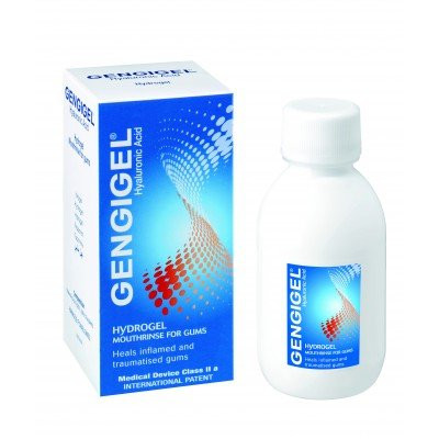 Gengigel Mouthwash 150ml - Natural, Soothing, Repairs Gums, Dry Mouth, Gingivitis - Unflavored