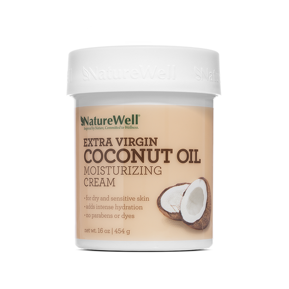 NatureWell Extra Virgin Coconut Oil Moisturizing Cream16 oz