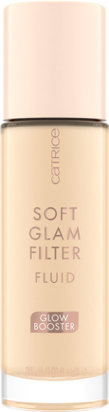 Catrice | Soft Glam Filter Fluid | Luminous Make Up Base & Highlighter for Radiant Complexion | With Vitamin E & Squalene | Vegan & Cruelty Free (02 | Fair)