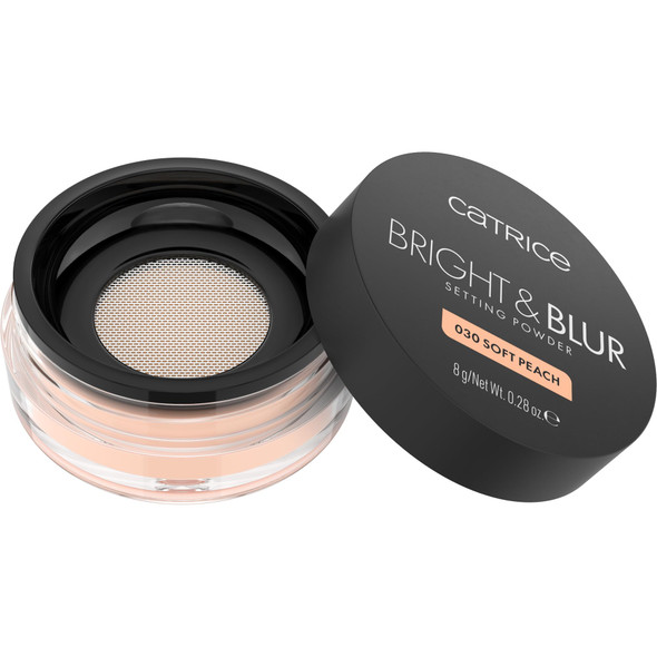 Catrice Bright & Blur Loose Setting Powder | Fragrance Free Lightweight Instant-Blurring Finish | Vegan & Cruelty Free (020 | Soft Pink)