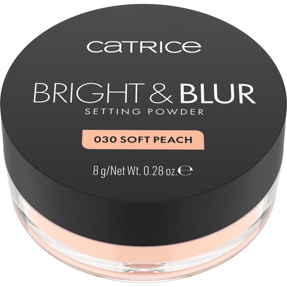 Catrice Bright & Blur Loose Setting Powder | Fragrance Free Lightweight Instant-Blurring Finish | Vegan & Cruelty Free (020 | Soft Pink)