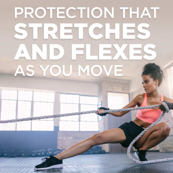 Band-Aid Brand Flexible Fabric Adhesive Bandages Comfortable Sterile Protection & Wound Care for Minor Cuts & Burns Quilt-Aid Technology to Cushion Painful Wounds Assorted Sizes 30 ct