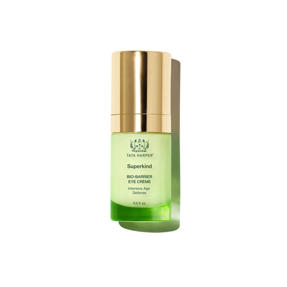 Tata Harper Superkind Bio-Barrier Eye Crème Anti-Aging Eye Cream for Sensitive Skin Hypoallergenic Skincare Fragrance Free Skincare Natural Skincare Dermatologist Tested Vegan 15ml
