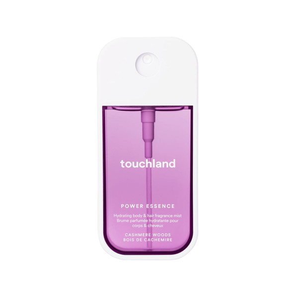 Touchland Hydrating Body & Hair Fragrance Mist – Cashmere Woods – 2 FL OZ