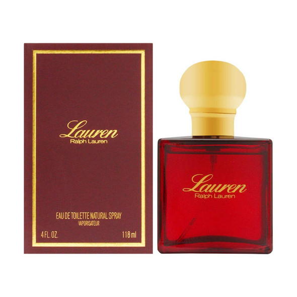 Lauren Perfume by Ralph Lauren for Women. Eau De Toilette Spray 4.0 Oz / 120 Ml.